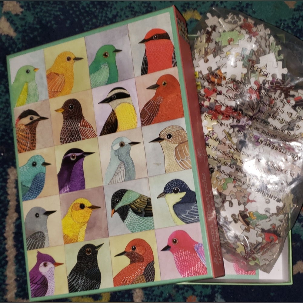 1000 Piece Puzzle AVIAN FRIENDS